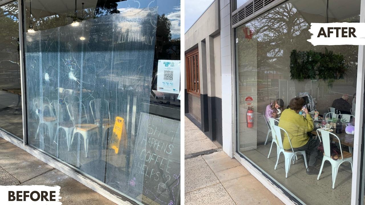 shopfront glass replacement